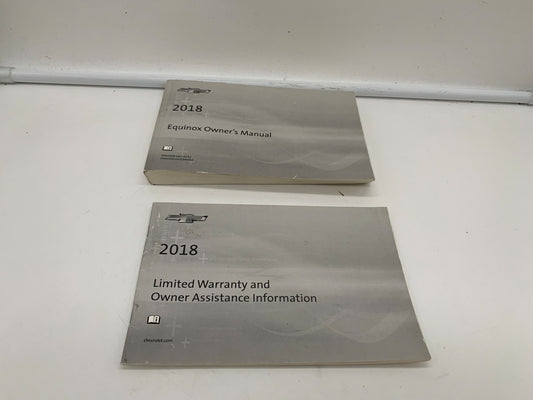2018 Chevrolet Equinox Owners Manual OEM R01B29015