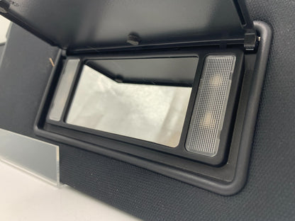 2012 Dodge Charger Passenger Sun Visor Black Illuminated OEM C04B32026