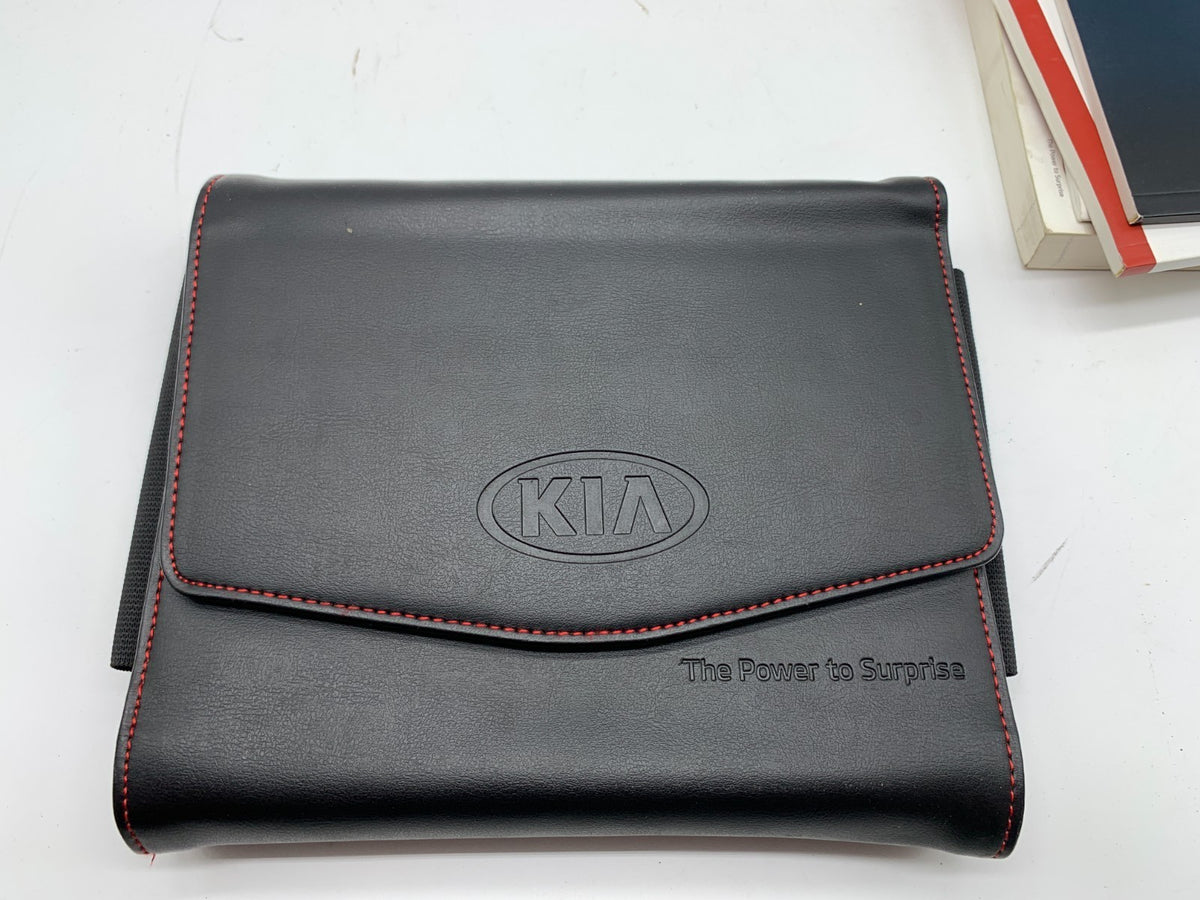 2015 Kia Optima Hybrid Owners Manual Set with Case OEM R01B25019