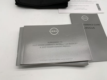 2023 Nissan Rogue Owners Manual Set OEM B04B25008
