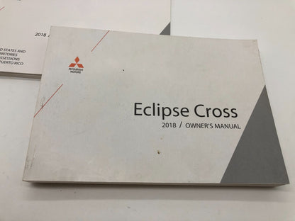 2018 Mitsubishi Eclipse Cross Owners Manual Set with Case OEM R01B34012