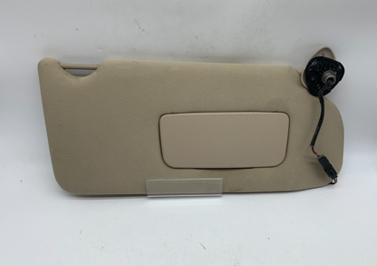2005-2009 Buick Lacrosse Passenger Sun Visor Beige Illuminated OEM D02B43012