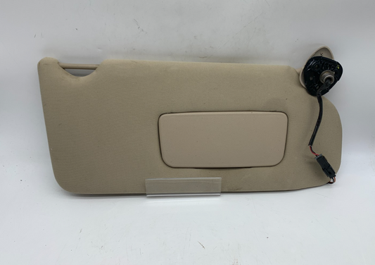 2005-2009 Buick Lacrosse Passenger Sun Visor Beige Illuminated OEM D02B43012