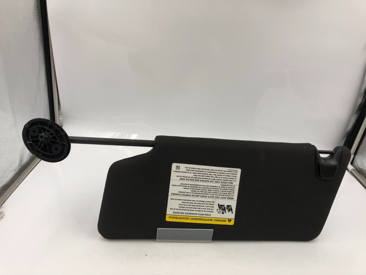 2011-2015 Ford Explorer Passenger Sun Visor Black OEM A03B47039