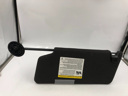 2011-2015 Ford Explorer Passenger Sun Visor Black OEM A03B47039