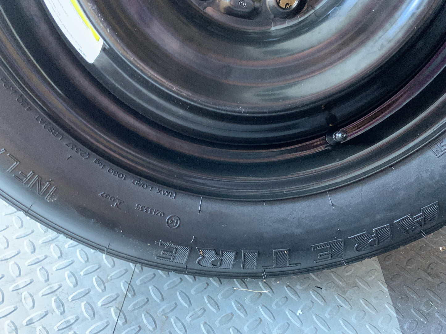 2010-2020 Nissan Rogue 16" Spare Tire Wheel Compact Donut T155/90D16 Maxxis