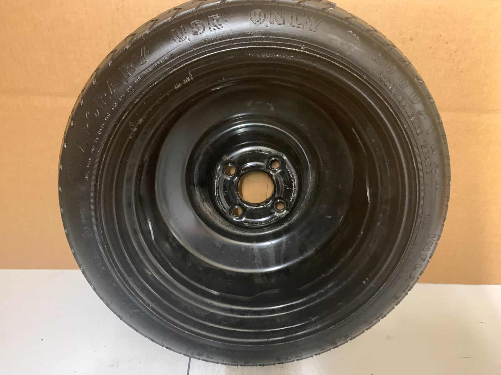 2005-2010 Chevrolet Cobalt 15" Spare Tire Wheel Compact Donut 4 Lugs T115/70D15