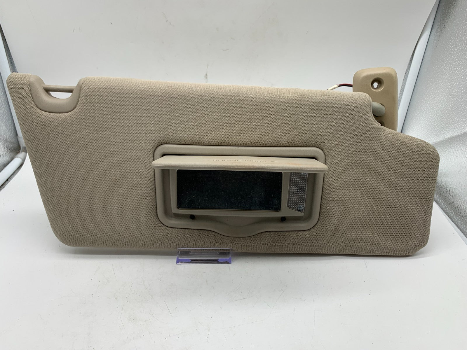 2009-2010 Ford F-150 F150 Passenger Sun Visor Gray Illiminated OEM B01B24007