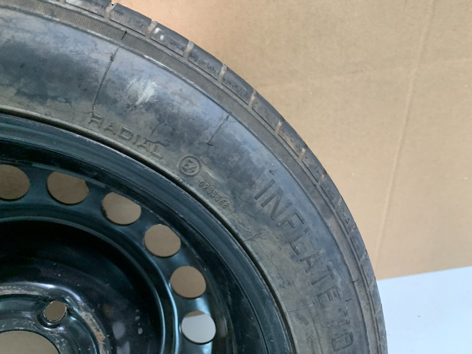 2004-2012 Chevrolet Malibu 16" Spare Tire Compact Donut T125/80R16