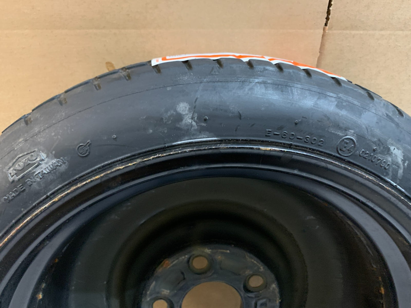 2010-2013 Mazda 3 Mazda3 15" Spare Tire Compact Donut T115/70D15 OEM