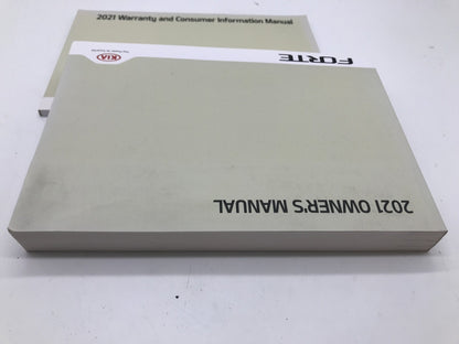 2021 Kia Forte Owners Manual Set OEM R01B27018