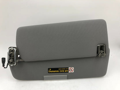 2004-2010 Volkswagen Touareg Passenger Sun Visor Gray Illuminated OEM B02B34023