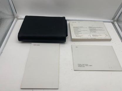 2013 Hyundai Sonata Owners Manual Set with Case OEM R01B23010