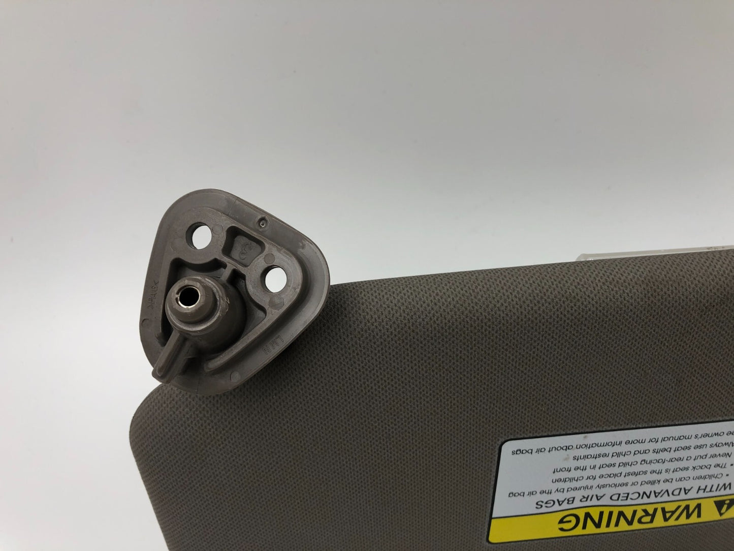 2010-2015 Hyundai Tucson Passenger Sun Visor Sunvisor Brown Gray OEM C03B36008
