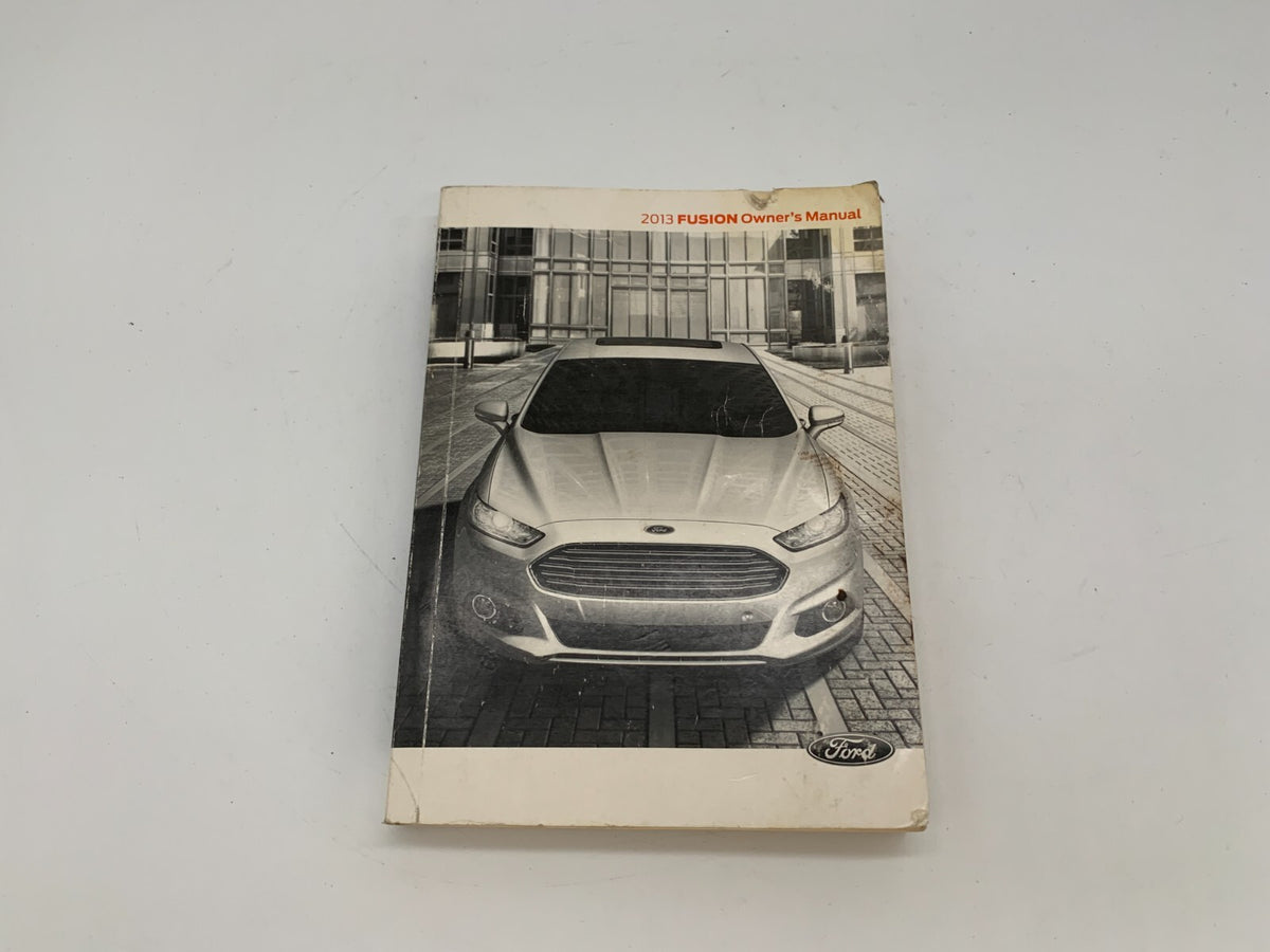 2013 Ford Fusion Owners Manual OEM R01B29023