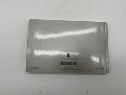2000 Acura TL Owners Manual Set with Case OEM