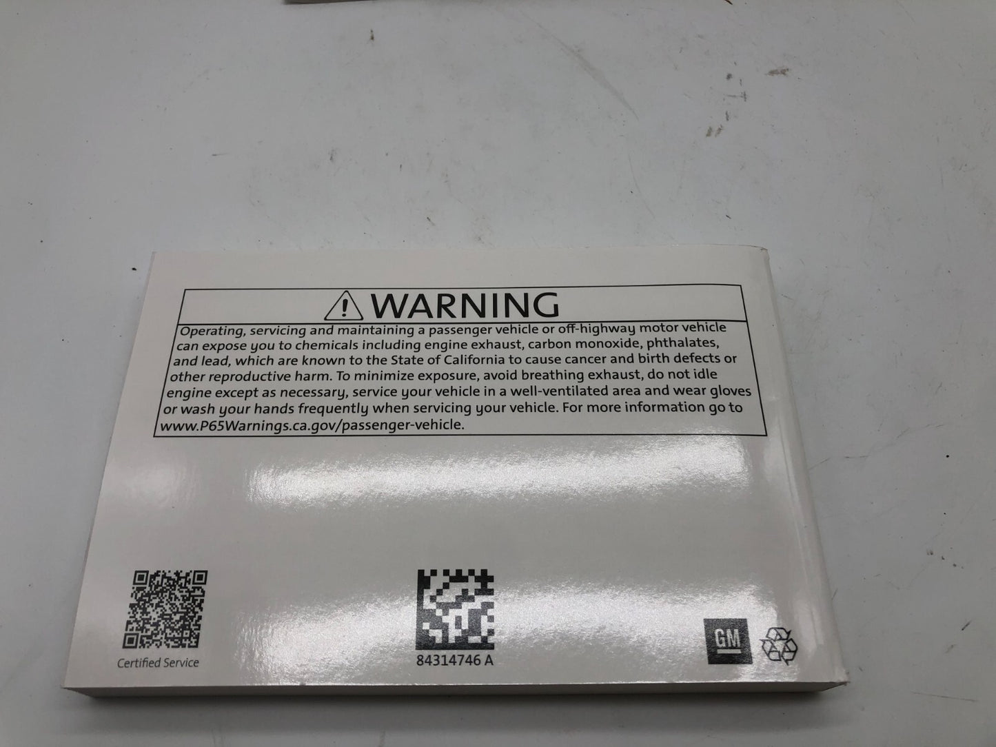 2020 GMC Terrain Denali Owners Manual Set OEM A04B54048