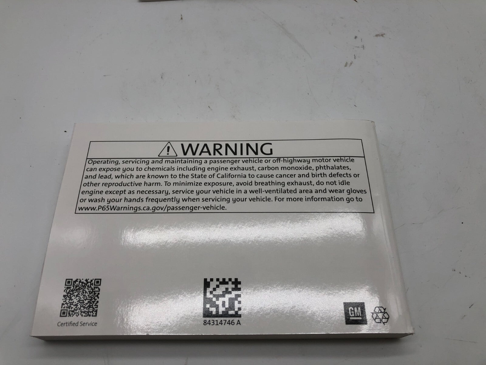 2020 GMC Terrain Denali Owners Manual Set OEM A04B54048