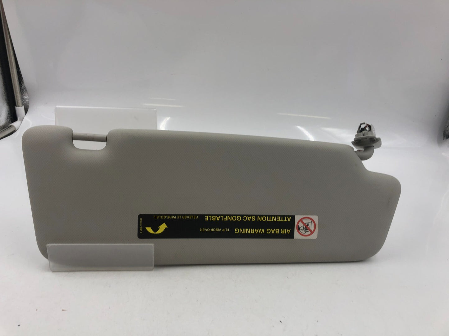 2009-2012 Audi A4 Driver Sun Visor Gray Illumination OEM B04B40085