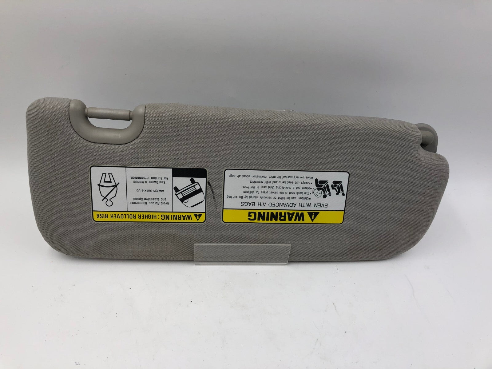 2013-2019 Hyundai Santa Fe Driver Sun Visor  Gray OEM C03B60002