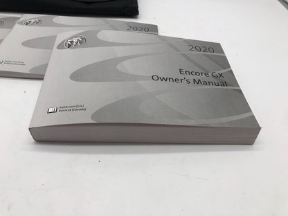 2020 Buick Encore GX Owners Manual Set with Case OEM A03B23040