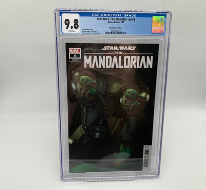 Star Wars The Mandalorian #6 CGC 9.8 Rahzzah 1:50 1st appearance of Burg
