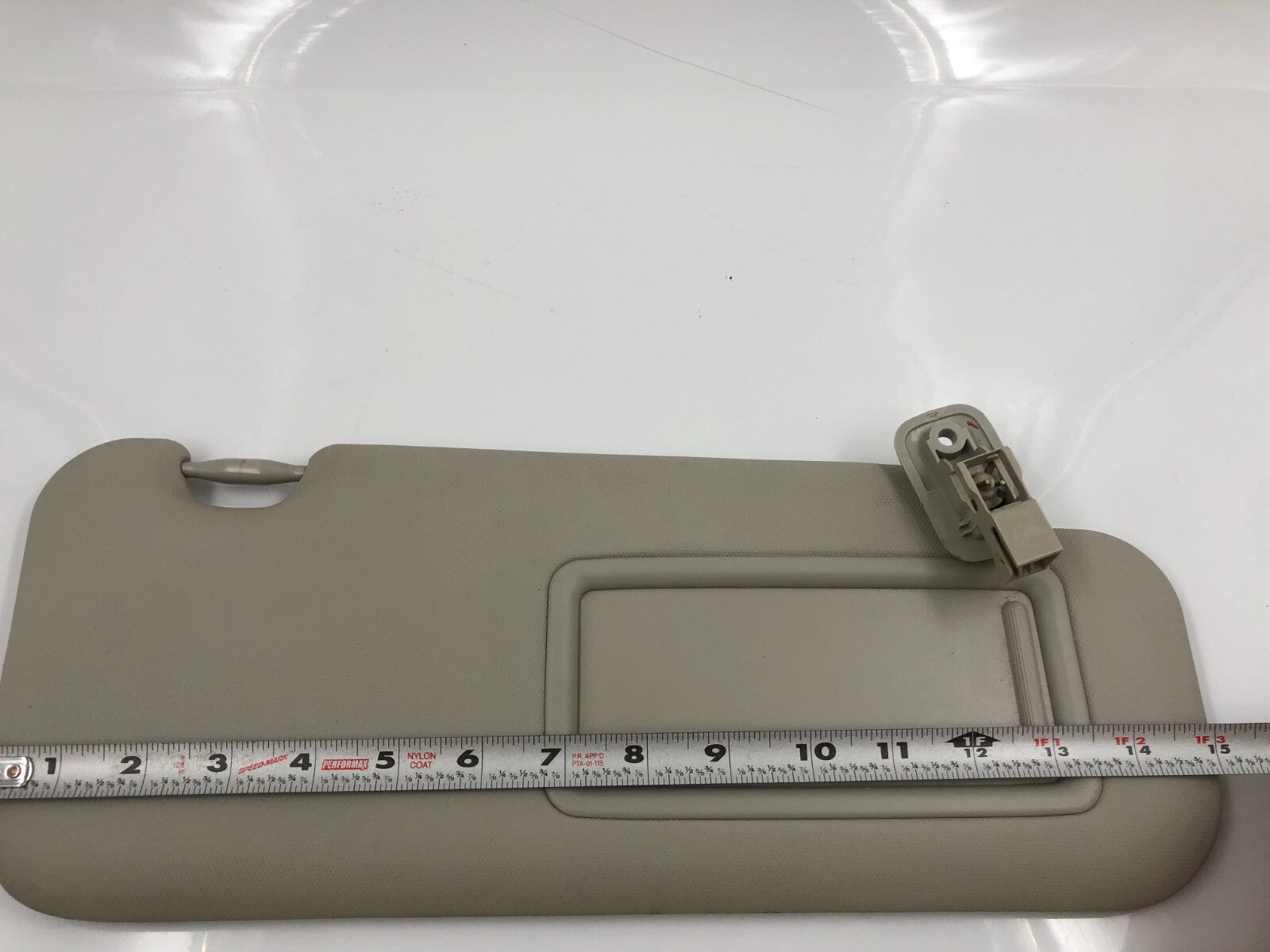 2013-2018 Ford Escape Passenger Sun Visor Sunvisor Ivory OEM B04B30001