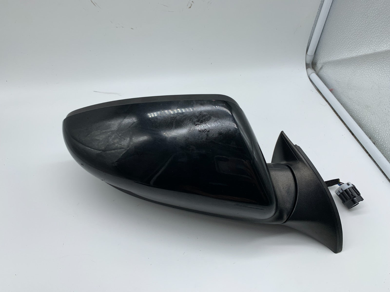 2014-2016 Kia Forte Passenger Side View Power Door Mirror Black OEM A01B49002