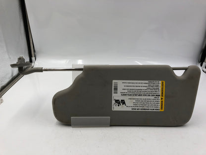 2006-2016 Chevrolet Impala Passenger Sun Visor Gray OEM A03B33043
