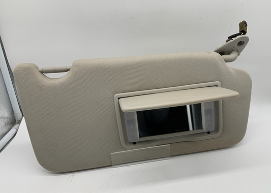 2010-2014 Subaru Legacy Passenger Sun Visor Gray Illuminated OEM B03B30006