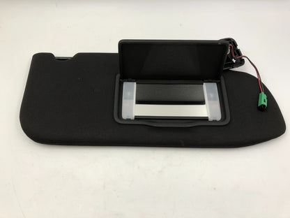 2010-2016 Ford MKS Passenger Sun Visor Sunvisor Black Illuminated OEM A04B46042