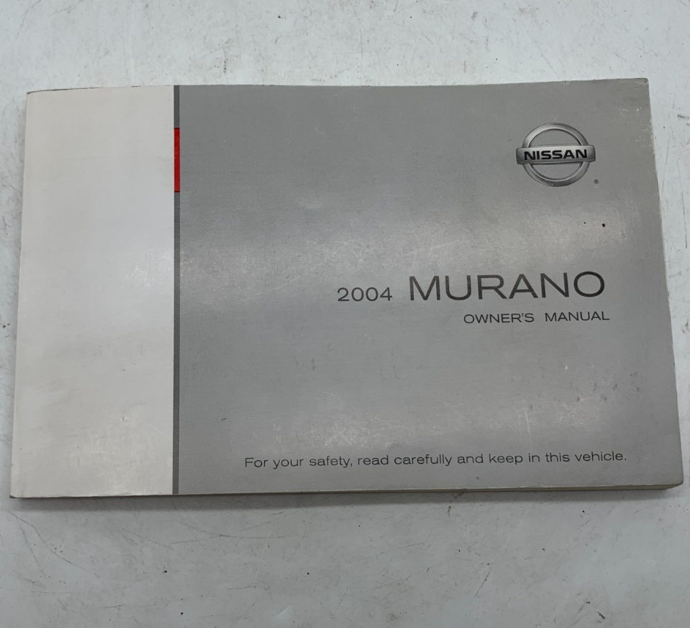 2004 Nissan Murano Owners Manual OEM B03B39008