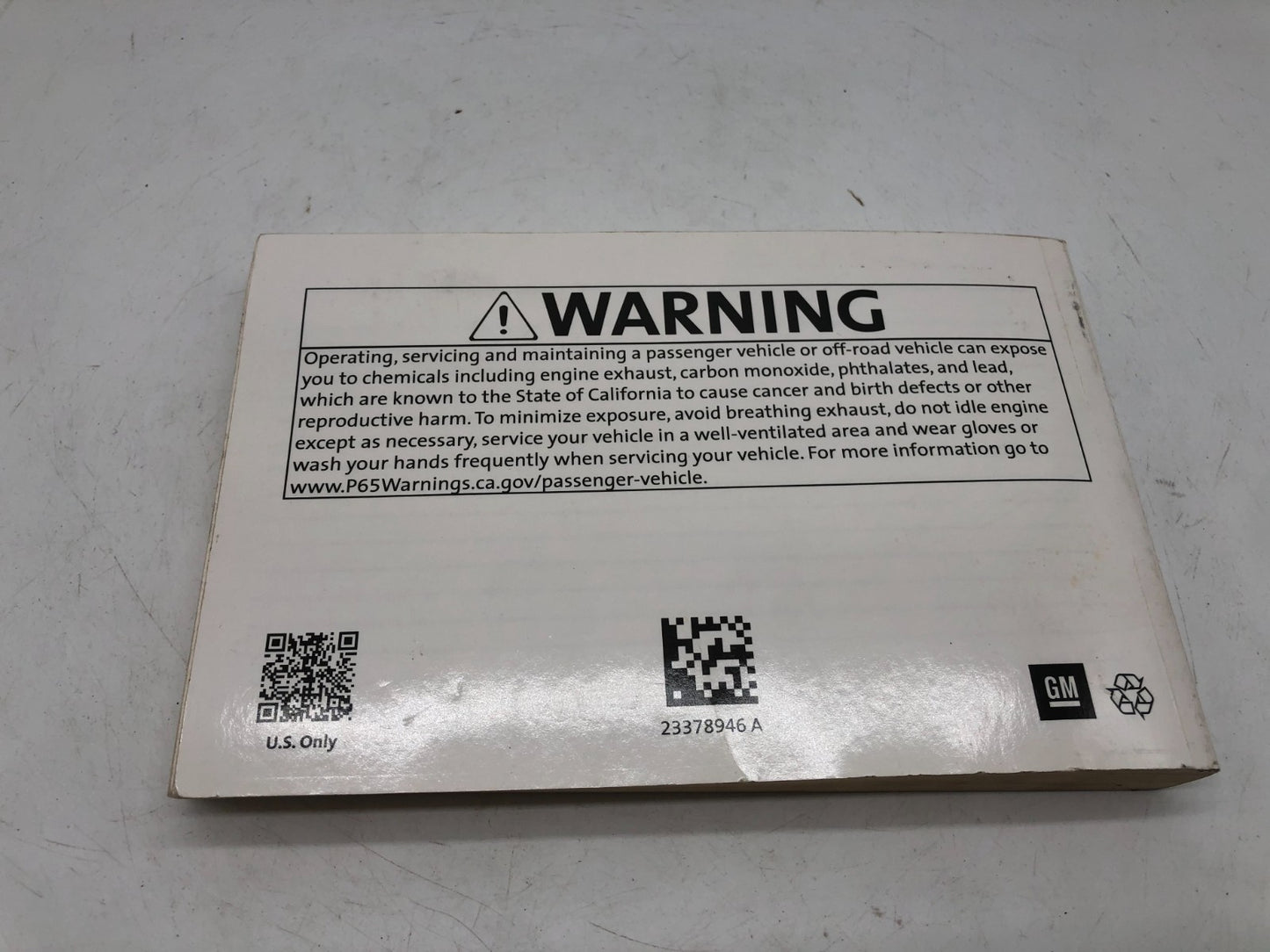 2018 Chevrolet Malibu Owners Manual OEM A01B28066