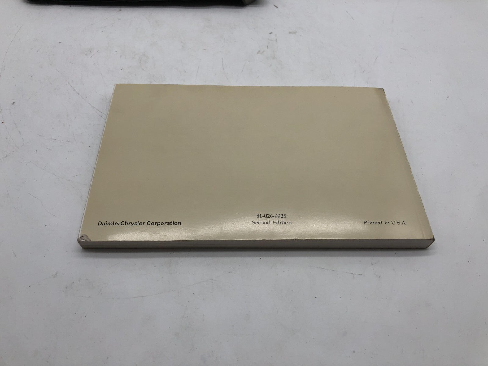 1999 Chrysler Concorde Owners Manual OEM A01B38008