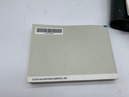 2017 Kia Sedona Owners Manual Set with Case OEM D03B13001