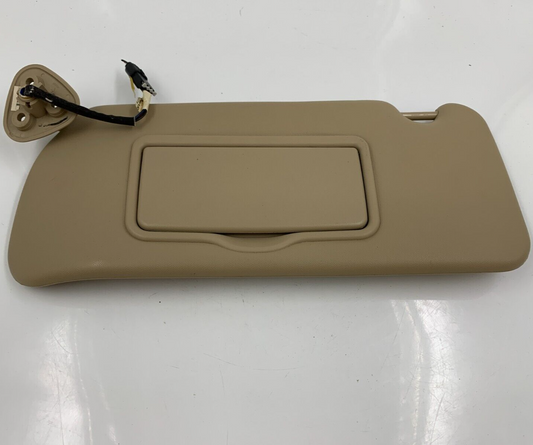 2007-2009 Cadillac SRX Driver Sun Visor Sunvisor Tan Illuminated OEM C03B04043
