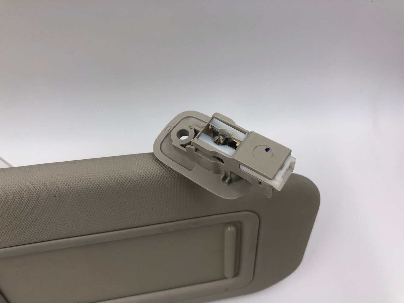 2014-2018 Mazda 3 Passenger Sun Visor Gray Illumination OEM D04B41003