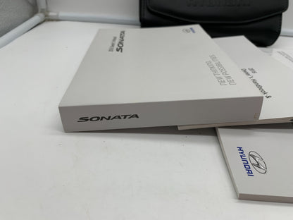 2016 Hyundai Sonata Owners Manual Set with Case OEM
