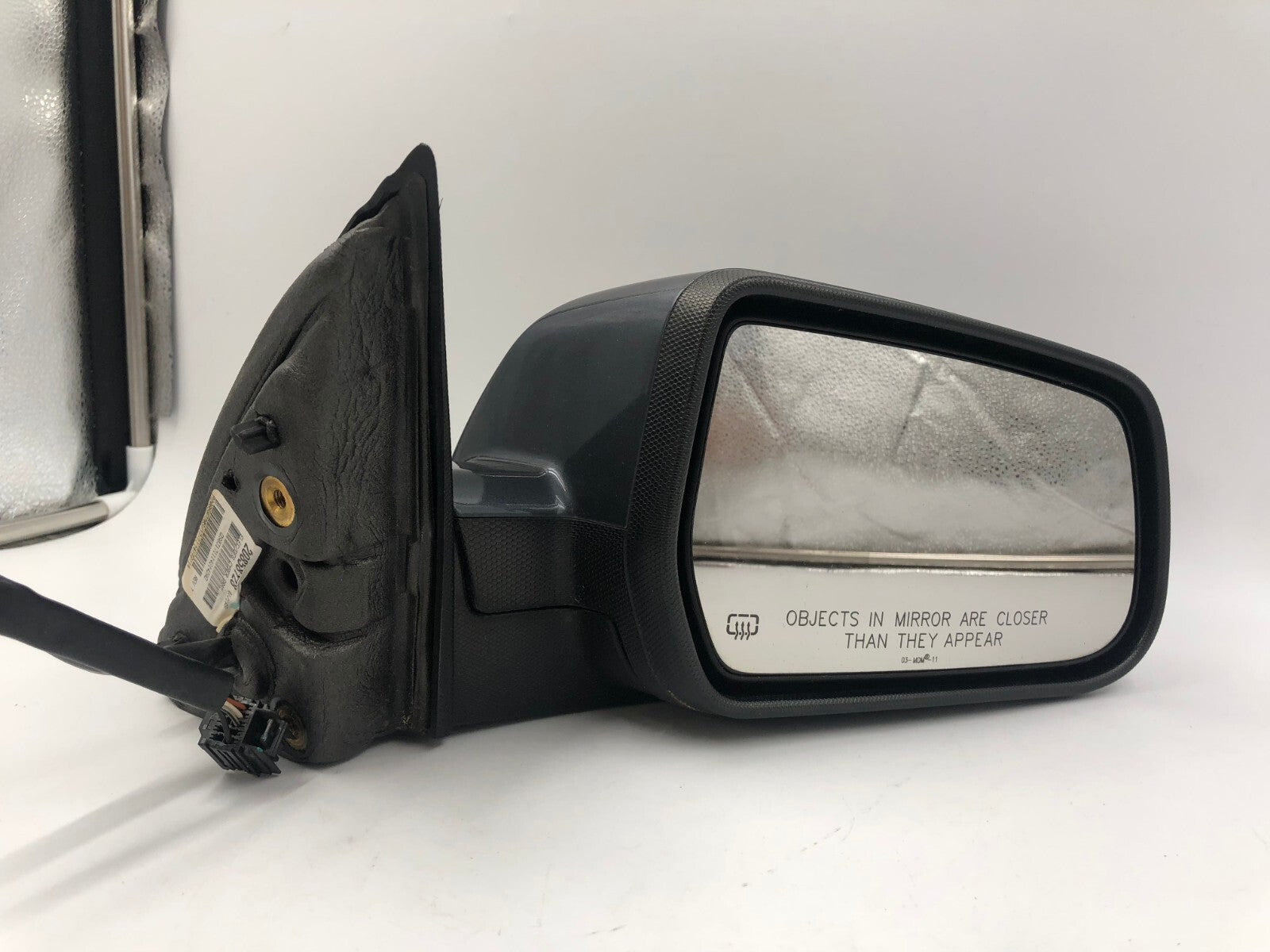 2010-2011 Chevrolet Equinox Passenger View Power Door Mirror Gray OEM C03B68009
