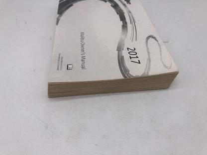 2017 Chevrolet Malibu Owners Manual OEM A03B46003