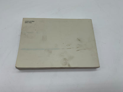 2017 Hyundai Tucson Owners Manual OEM B01B23011