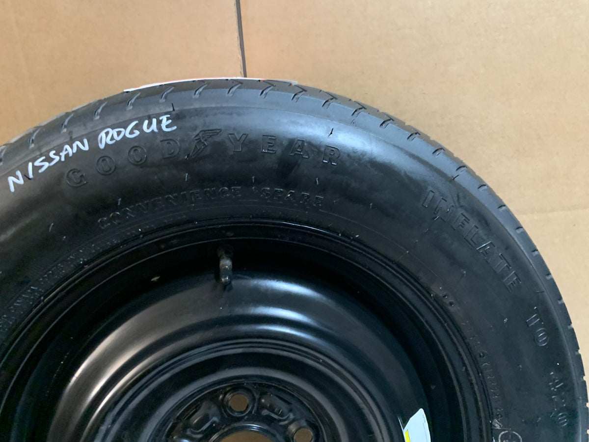 2010-2020 Nissan Rogue 16" Spare Tire Wheel Compact Donut T155/90D16 Emergency