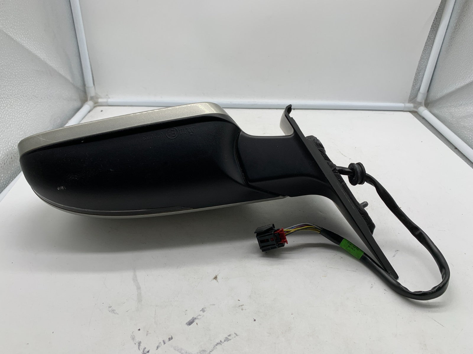 2009-2014 Audi A5 Driver Side View Power Door Mirror Silver OEM B03B08001