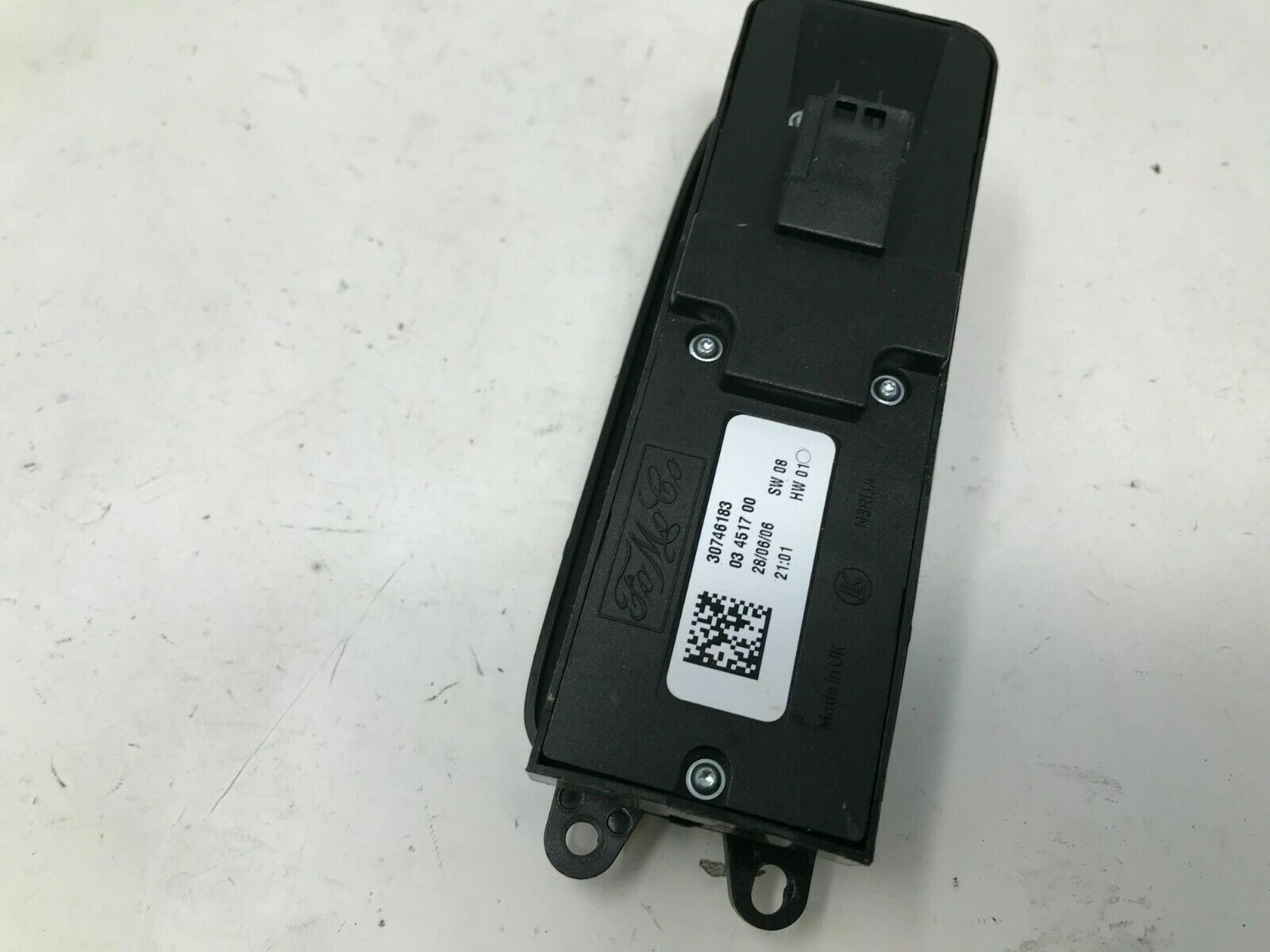 2007 Volvo V40 Master Power Window Switch OEM C02B04012