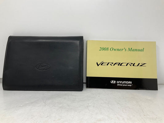2007 Hyundai Veracruz Owners Manual Set with Case OEM C01B16020