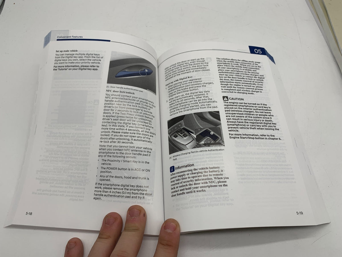 2021 Hyundai Sonata Owners Manual Set OEM C04B44005