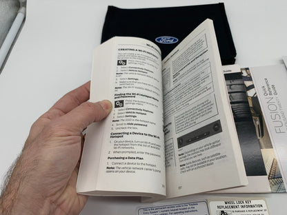 2020 Ford Fusion Owners Manual Set with Case OEM D03B43002