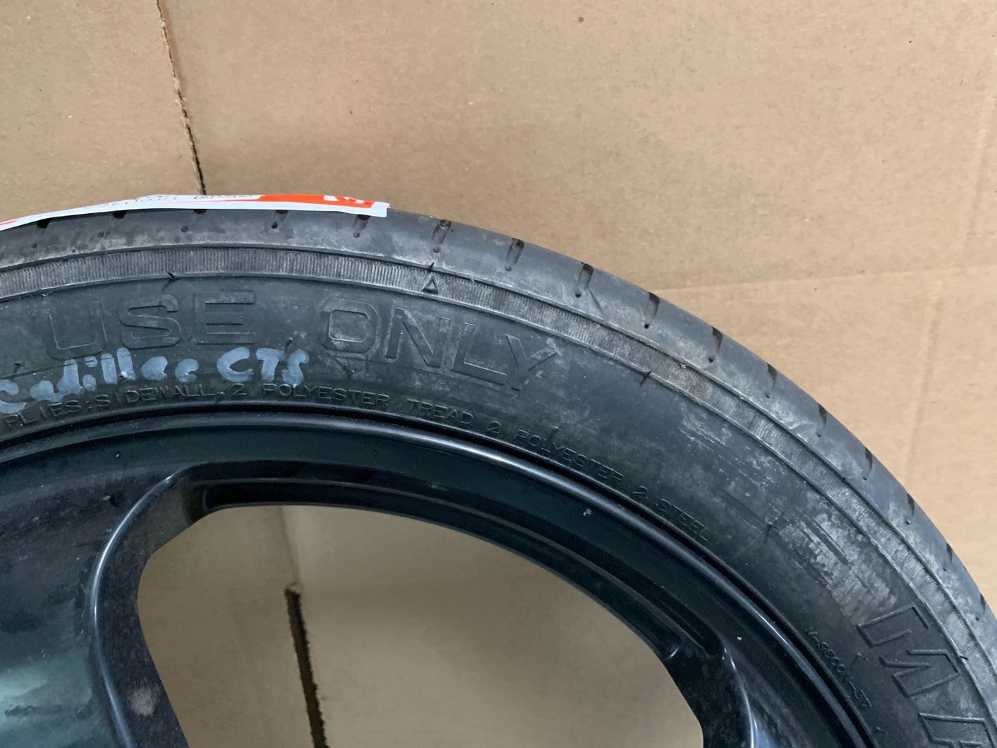 2008-2014 Cadillac CTS Spare Tire 18" Compact Emergency Spare T135/70R18