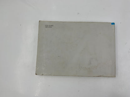 2015 Hyundai Tucson Owners Manual Set with Case OEM C02B55003