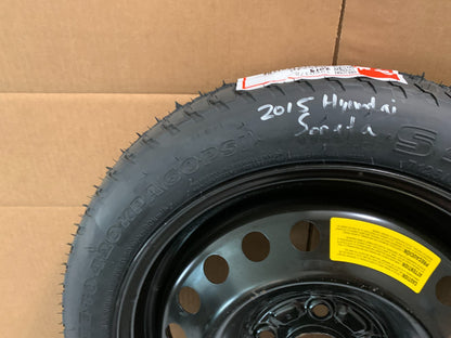 2015-2020 Hyundai Sonata 16" Spare Tire Wheel Compact Donut T125/80D16 Emergency
